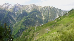 高山山地山脉景观图片
